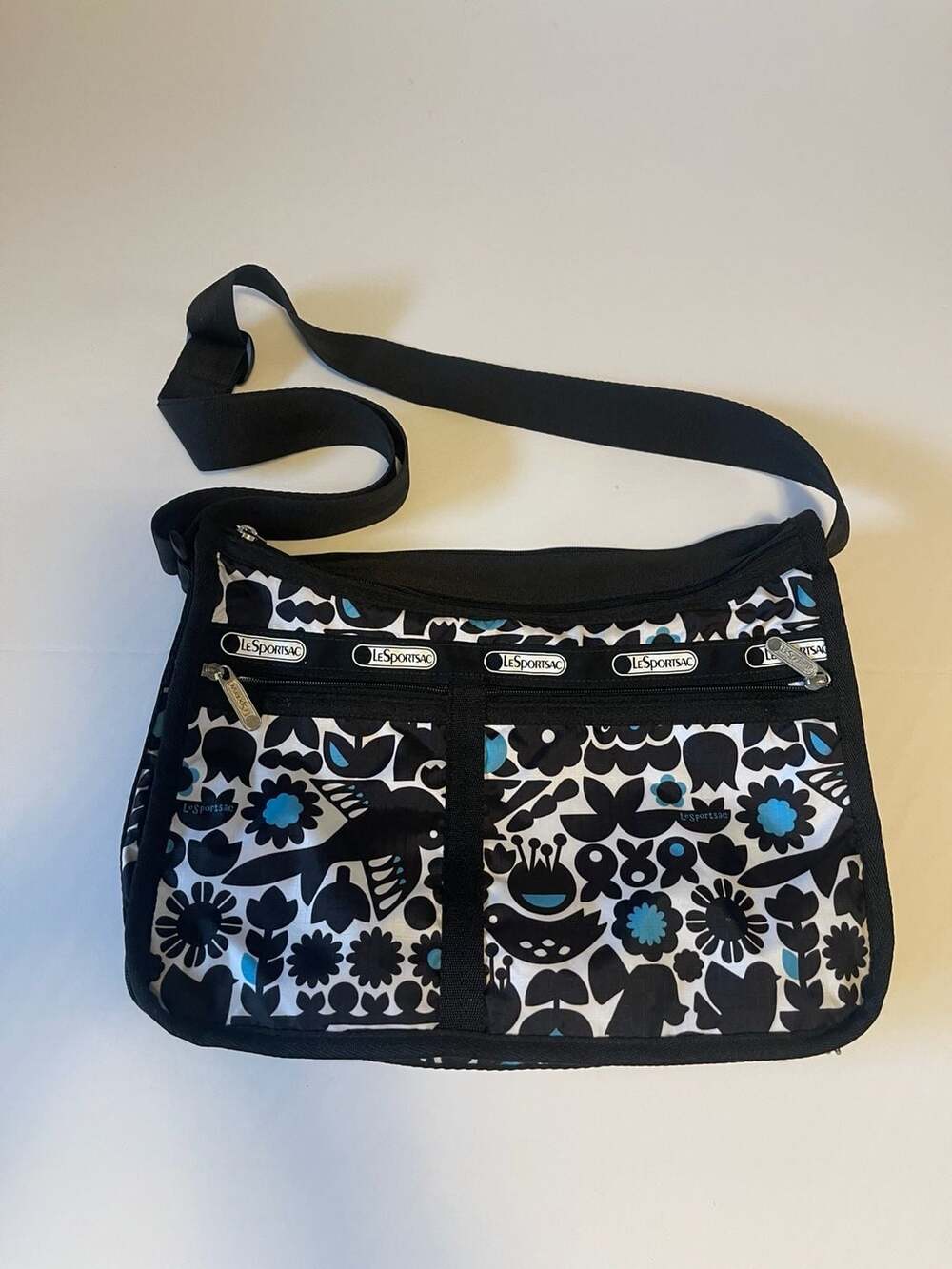 LeSportsac Deluxe Everyday Bag Birdie Print Crossbody